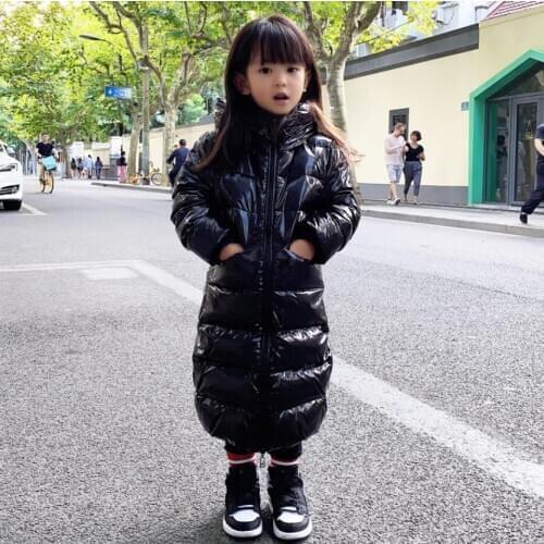 Hot Selling 2020 Thicker Warm Girls Winter Waterproof Down Jacket For Girls 3-14 Years Kids Boys Outerwear Parka Coat Y2178