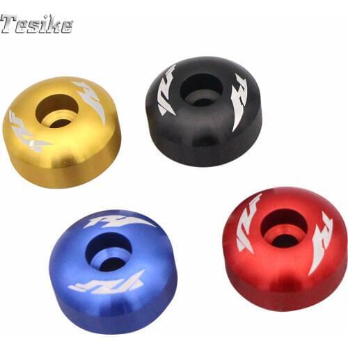 LOGO Anti-falling beads For YAMAHA YZF R1 YZF R YZF-R Motorcycle Accessories Handlebar Hand Grip Bar Ends Cap Slider