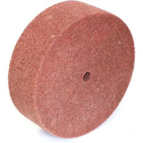 1 pieces 150* 50mm Thickness Nylon Fiber Polishing Wheel Non-woven Wheel Inner Hole 12mm