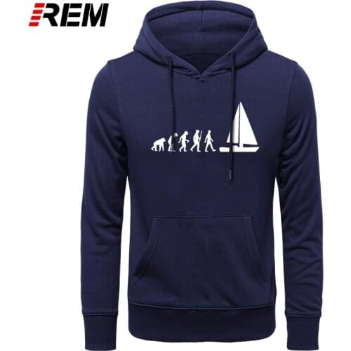 REM Cool Man Sail Heartbeat For Men Funny Casual Men Cotton Fashion Long Sleeve Plus Size Hoodies, Sweatshirts
