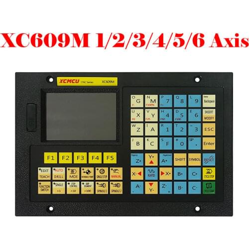 CNC system Various machine application single XC609M 1 2 3 4 5 6 axis standard shell manual pulse with emergency stop function