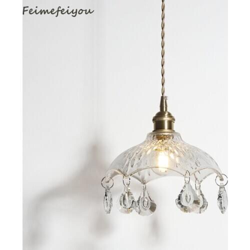 Nordic single head dining room bedroom bedside chandelier bar table lamp postmodern minimalist glass personality creative lamps