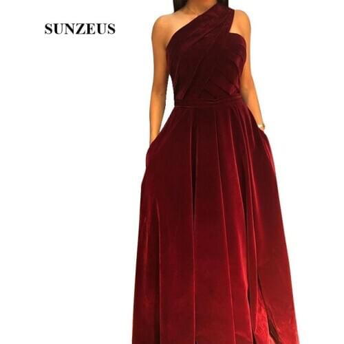 Sunzeus Womens One Shoulder Evening Dresses