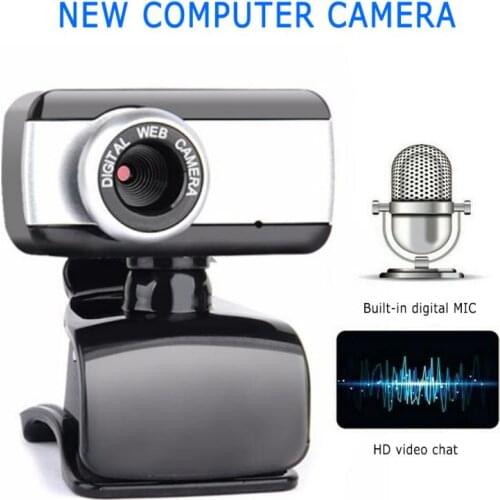 USB2.0 Plug Web Cam For PC Laptop Desktop Computer Peripherals Mini Camera Webcam HD Web Camera Autofocus With Microphone
