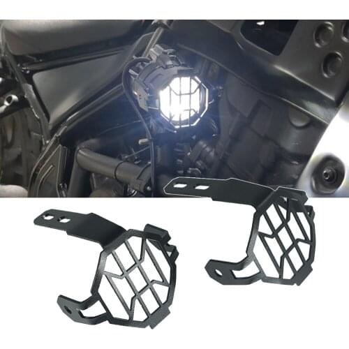 Fog Lamp Light Guard Protection For BMW R1250GS Adventure R1200GS Adv GS1200 LC F800GS F700GS Auxiliary Light Grille-Cover LED
