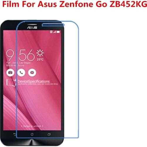 1/2/5/10 Pcs Ultra Thin Clear HD LCD Screen Protector Film With Cleaning Cloth Film For Asus Zenfone Go ZB452KG