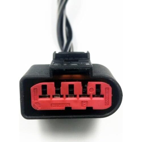 1 PC For Volkswagen Old Bora High 4 Passat B5 Lingyu A6 Five-Hole Air Flow Meter Plug 1J0 973 775 A