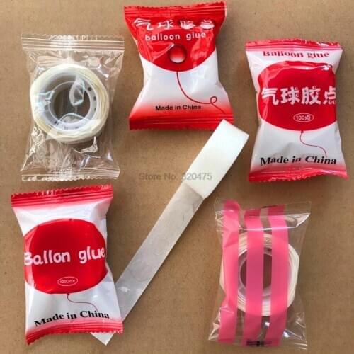 5000pcs Balloon Accessories 5M Balloon Chain Glue point Wedding Party Birthday Background Decoration Balloon Chain Arch