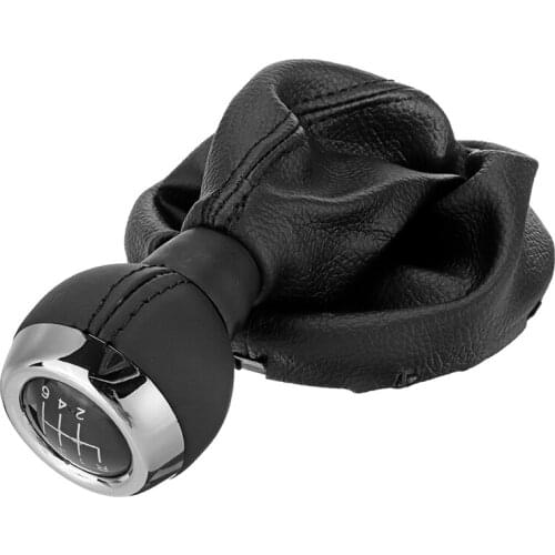 Car 6-Speed Manual Gear Shift Lever Gear Shift Knob Dust Cover for Mini Cooper R55 R56 R57 R58 R59 R60 R61