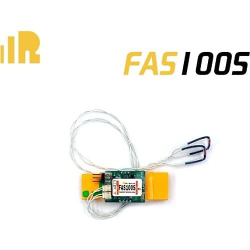 FrSky FAS100S S.Port Telemetry Capable FCS 100 Amp Current Sensor with the 2 Temperature Sensors