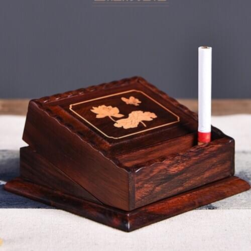 Wooden cigarette case, convenient cigarette taker, semi-automatic cigarette case, car cigarette case
