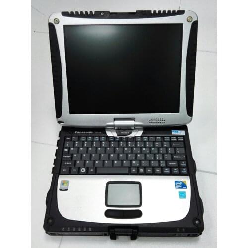 I5 3320m 8G Toughbook Panasonic CF 19 CF19 CF-19 laptop for MB Star C4/C5/BMW ICOM Diagnostic tool works perfect