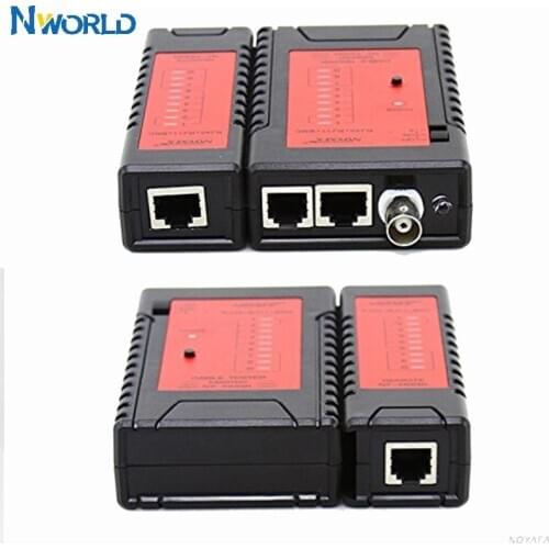 Hot Selling NF-468 Ethernet LAN Network Cable Tester RJ45 POE RJ11 Telephone Phone Wire Tracker Diagnose Tone Tracer