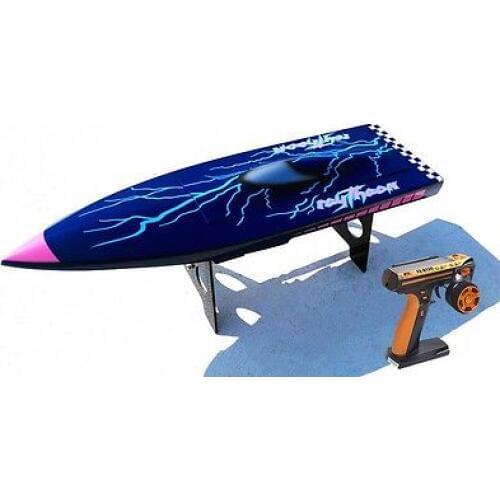 H620 RTR Fiber Glass Electric RC Racing Boat Radio Sys Servo ESC90A Battery Blue purple THZH0041