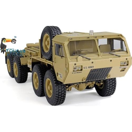 HG 1/12 RC US Military Truck Car Crawler Model 8*8 Motor RTR Servo P802 Remote Control Outdoor toys for boys Gift TH04721-SMT6
