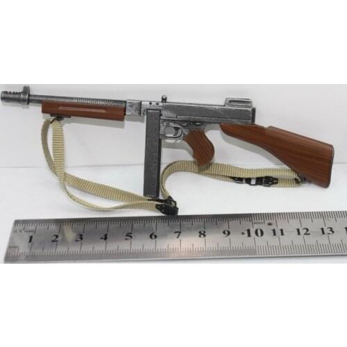 KNL HOBBY Action Figure 1/6 soldiers Veyron DML World War II US Army 1928 long mouth Thomson submachine gun model gang