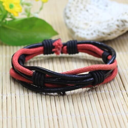 Hot sale Bracelets & Bangles Women leather bracelet Pulseira Masculina Jewelry Charm Bileklik Pulseiras Girlfriend DX8