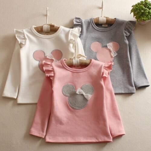 M.LEIHE.BO Girls' Printed T-Shirts