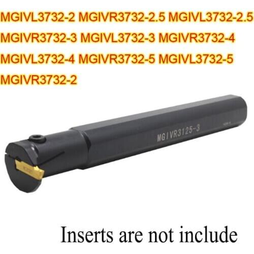 MGIVL/MGIVR 3732-2 3732-2.5 3732-3 3732-4 3732-5 3732-2 CNC inner hole grooving cutter bar MGMN turning holder