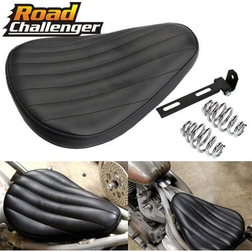 Motorcycle 3" Chrome Spring SOLO Seat Bracket Fit For Harley Sportster 883 1200 XL Chopper Bobber Custom