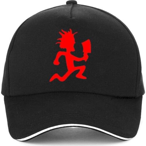 Men Hip Hop Music Hatchet Man Red hat fashion Singing metal band Insane Clown Posse Baseball cap