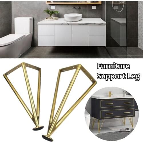 New Stainless Steel Legs Coffee Table Furniture Bench Desk Legs Home Accessories Bathroom Sink Shelf Organizer