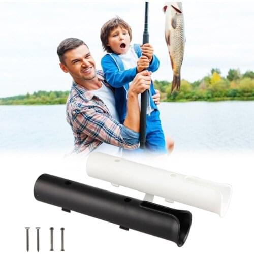 Single-tube Fishing Rod Holder Nylon Durable Boat Plug-in Fishing Box Kayak Box Boat Yacht Light Marine Fishing Bucket