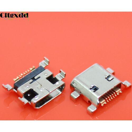 Cltgxdd Micro USB connector for Samsung Galaxy Ace 2 S3 I8160 I8190 S7562 S7562i S7568 7pin female USB jack socket charging port