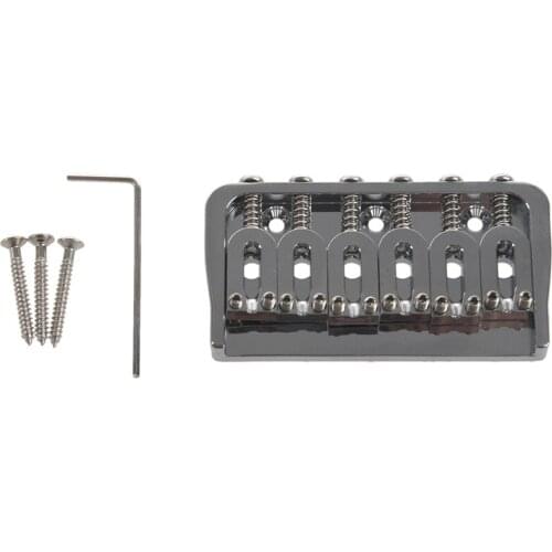 6-String Electric Guitar Saddle Bridge / Metal Fixed Bridge