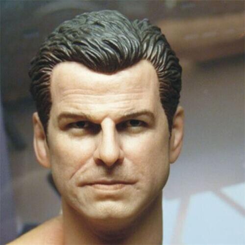 1/6 Scales Head Sculpture Pierce Brosnan Agent 007 In Stock For Sales Paul BELET 001 For Collection