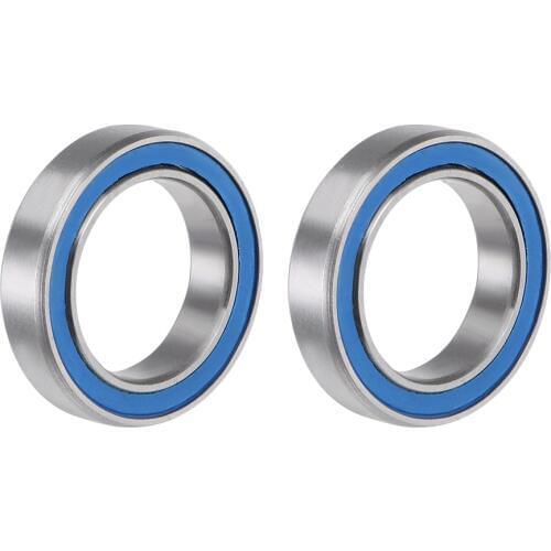 Uxcell 6701-2RS Ball Bearing 12x18x4mm Double Sealed ABEC-3 Bearings 2pcs