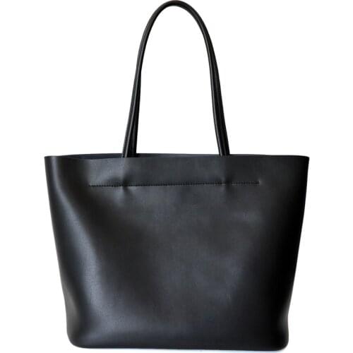 Ladies Soft Shoulder Bag Large Capacity Simple Travel Bags New Autumn Genuine Leather Handbags for Women 2021 Luxury Designer