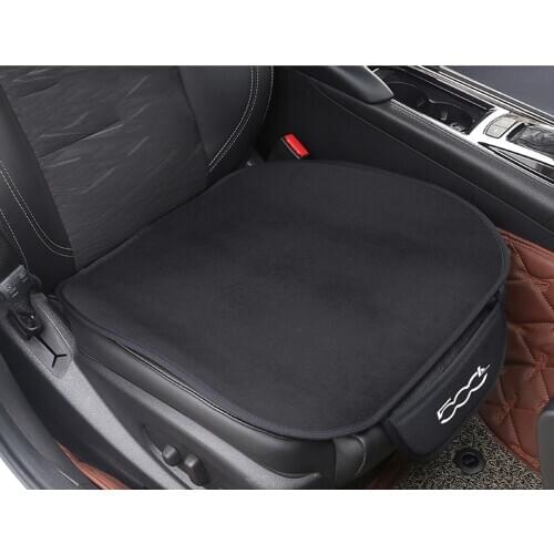 1 Pc Car Plush Warm Seat Cushion Cover Seat Pad Mat for Fiat 500L