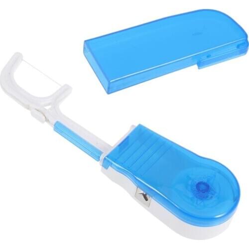 1PC Dental Floss Holder Handle Replacement Durable Plastic Holder Dental Floss Rack for Oral Clean