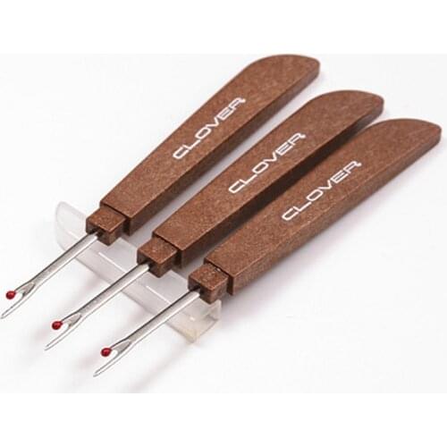 1PCS Clover Lot Steel Plastic Handle Craft Thread Cutter Seam Ripper Stitch Needle Arts DIY Sewing Tools Sewing Accessories