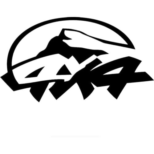 12*21.6cm 4x4 off road car sticker funny auto stickers Car Accessories Motorcycle Helmet Car Styling