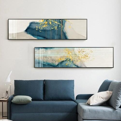 Abstract Geometric patchwork watercolor golden spot Modern Nordic style Decorative Picture Canvas Wall Art Poster for room decor