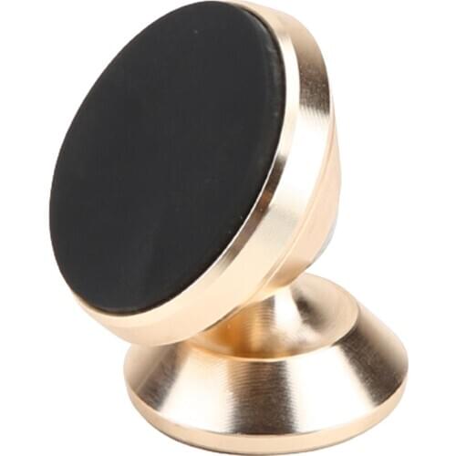 Car Vehicle Universal Center Console Magnetic Mobile Phone Holder Stand Bracket Black