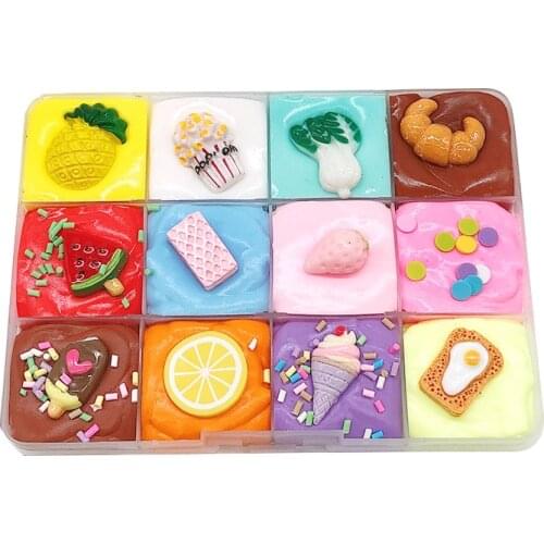 Children Mixing DIY Set Adult Relief Stress Mud Clay Toy Kid Party Gift Prank Toy Supplies Decoration Accessories