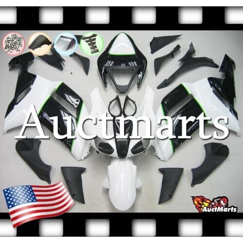 For Kawasaki Ninja ZX6R 2007 2008 07 08 Injection Plastic Fairing Kit (P/N:3i31)