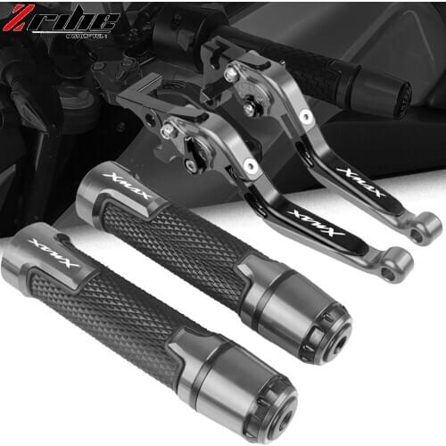 For YAMAHA X-MAX 125 XMAX 125/200/250/400 2016 2017 2018 2019 Motorcycle Accessories Brake Clutch Levers Handlebar Grips ends