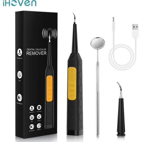 Electric Sonic Dental Scaler Oral Irrigator IPX6 Tooth Calculus Remover Cleaner Tooth Stains Tartar Teeth Whiten Teeth Tartar