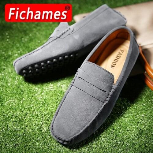 Fichames Men's Slip-ons