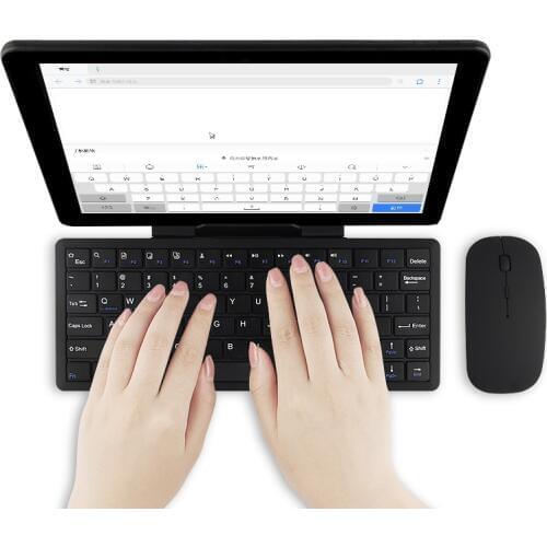Fashion Home Office Keyboard for iPad 10.2 2019 Bluetooth Keyboard with Bracket Keyboard and Mouse Combo for iPad Pro 10.5