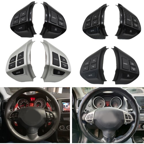 Steering Wheel Volume Sound Button For M itsubishi ASX Lancer Outlander RVR Pajero Sport Button switch 2007-2011