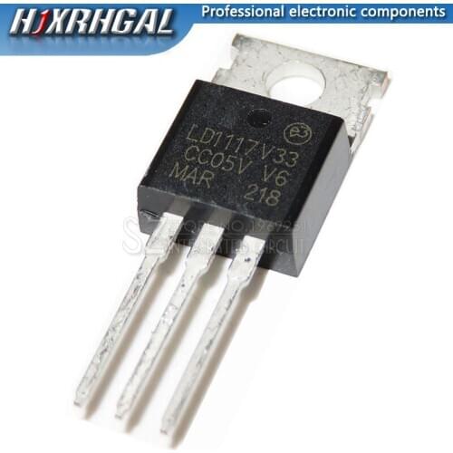 1PCS LD1117V33 LD1117 3.3 TO-220 LD1117AV33 TO220