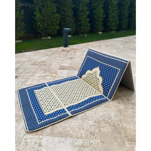 Muslim Prayer Rug To Lean Back - Portable & Comfortable | Travel & Home - Great Gift | Carpet Mat For Muslim Prayer -New Product