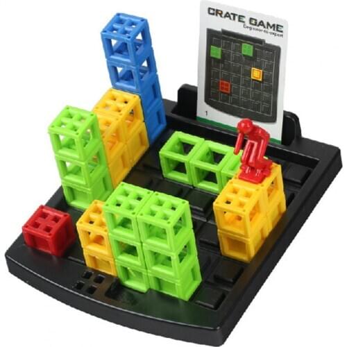 Overturning Cabinet 3-D Training Spatial Thinking Educational Push Box Game Toy