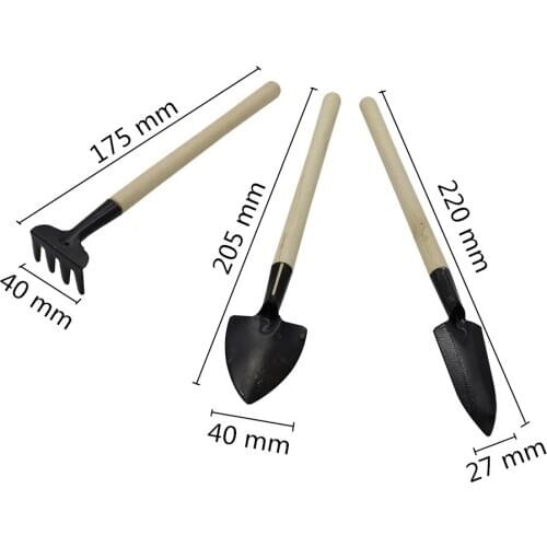 1 Set Garden Mini Cultivating Transplanting Kit Plants Seedling Succulent Transplanter Shovel Rake Fertilize Tool Spade Drilling