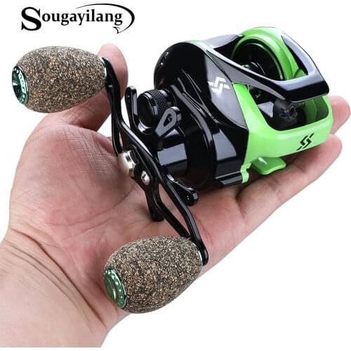 Sougayilang 7.2:1 High Speed Baitcasting Casting Reel Carp Fishing Saltwater/freshwater Fishing Tackle Equipment De Pesca